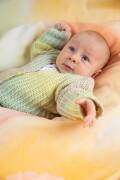 Strickset Jacke Lang Yarns MERINO  BEBE COLOR mit Anleitung in garnwelt-Box 56-62