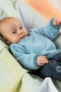 Strickset Pullover Lang Yarns MERINO  BEBE mit Anleitung...