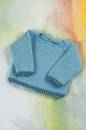 Knitting set Sweater MERINO 200 BEBE with knitting instructions in garnwelt box