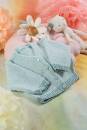 Strickset Jacke Lang Yarns MERINO  BEBE / PAILLETTES mit Anleitung in garnwelt-Box