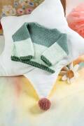 Strickset Pullover Lang Yarns MERINO  BEBE mit Anleitung in garnwelt-Box 56-62