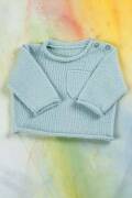 Strickset Pullover Lang Yarns MERINO  BEBE mit Anleitung in garnwelt-Box 56-62