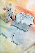 Strickset Hose Lang Yarns MERINO  BEBE mit Anleitung in garnwelt-Box 56-62