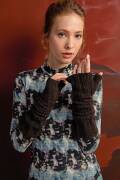 Strickset Armstulpen Lang Yarns NOBLE YAK mit Anleitung in garnwelt-Box