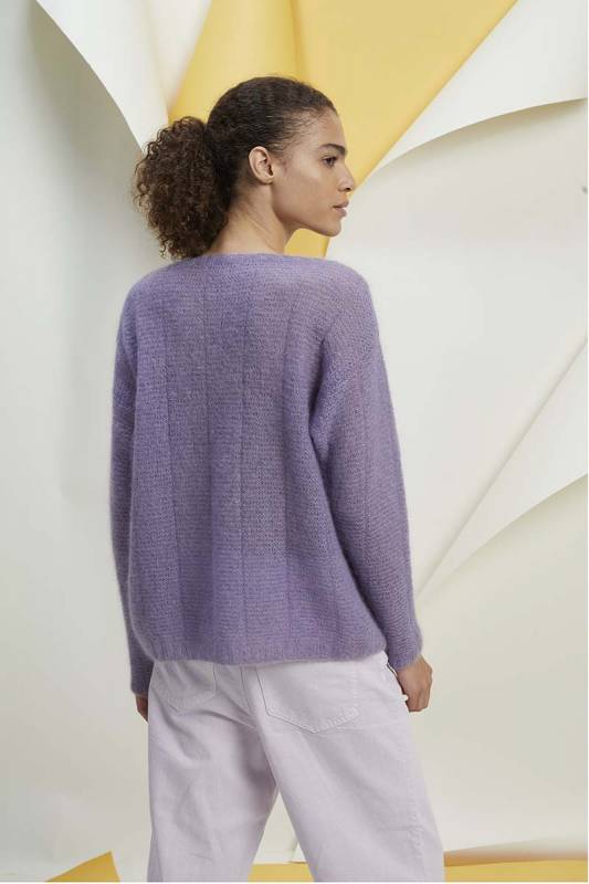 Knitting instructions Sweater 267-02 LANGYARNS MOHAIR LUXE as download