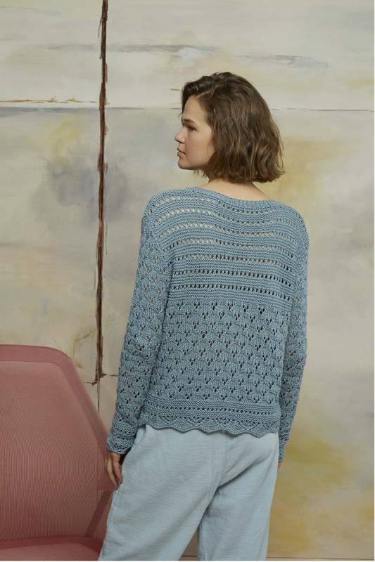 Knitting instructions Sweater 267-24 LANGYARNS DIVINA as download