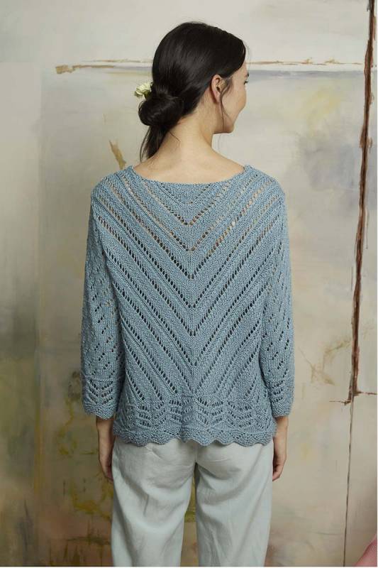 Knitting instructions Sweater 267-25 LANGYARNS DIVINA as download