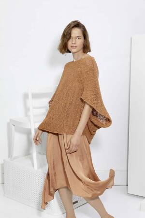 Knitting instructions Wide sweater 267-48 LANGYARNS MARLENE LUXE as download