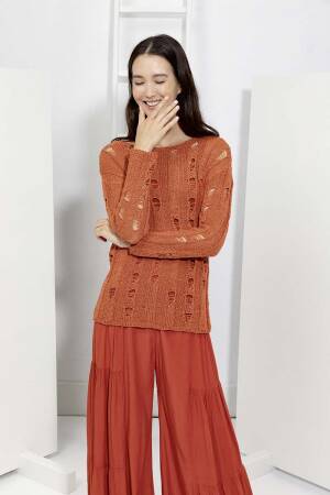 Knitting instructions Sweater 267-50 LANGYARNS LINO as download