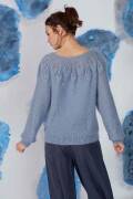 Strickanleitung Top Down Pullover 269-31 LANGYARNS MOHAIR...