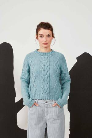 Knitting instructions Sweater 269-59 LANGYARNS MERINO 70 as download