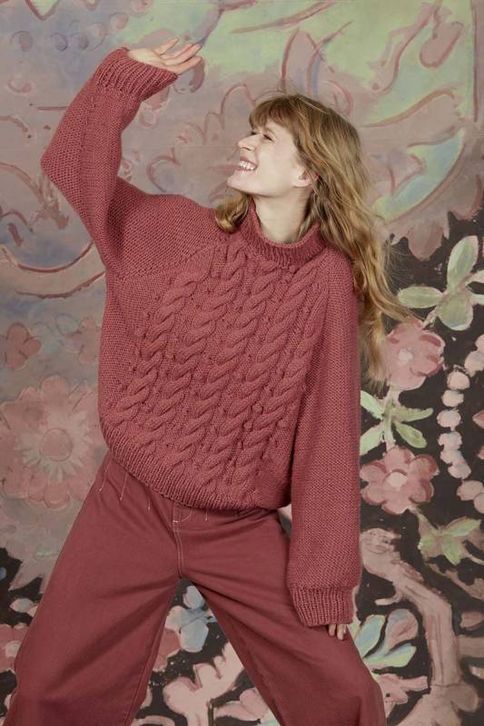 Strickanleitung Sweater WAD-007-26 WOOLADDICTS EARTH als download