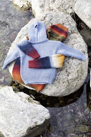 Strickanleitung Kapuzenpullover PTO-028_02 LANGYARNS MERINO 150 als download