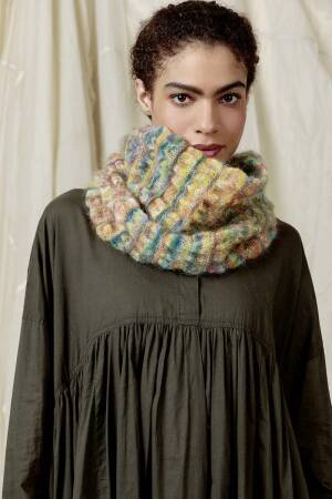 Knitting instructions Cowl PTO-032_01 LANGYARNS KID COLOR as download