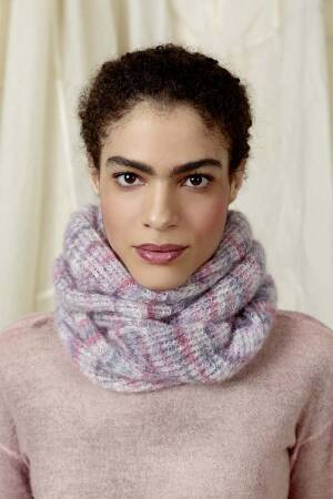 Knitting instructions Cowl PTO-032_06 LANGYARNS KID COLOR as download