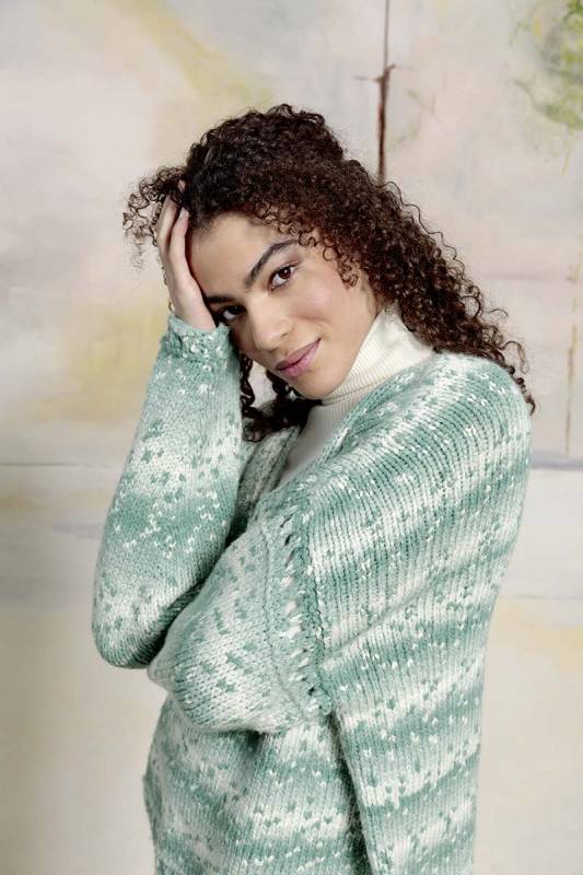 Knitting instructions Sweater PTO-033_03 LANGYARNS SNOWFLAKE as download
