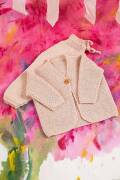 Strickset Jacke Lang Yarns BABY COTTON mit Anleitung in garnwelt-Box 56-62