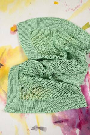 Strickset Decke Lang Yarns BABY COTTON mit Anleitung in garnwelt-Box