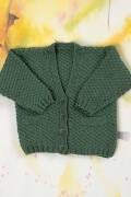 Strickset Jacke Lang Yarns BABY COTTON mit Anleitung in...