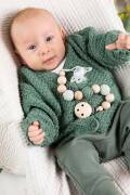 Strickset Schnullerkette Lang Yarns BABY COTTON mit...