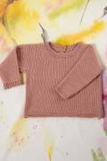 Strickset Pullover Lang Yarns BABY COTTON mit Anleitung in garnwelt-Box 56-62
