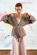 Strickset Jacke Lang Yarns KARMA mit Anleitung in garnwelt-Box S-M