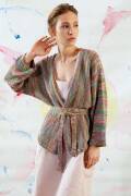 Strickset Jacke Lang Yarns KARMA mit Anleitung in garnwelt-Box S-M