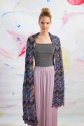 Strickset Schal Lang Yarns KARMA mit Anleitung in...