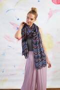 Knitting set Scarf  with knitting instructions in garnwelt box in size ca 37 x 200 cm