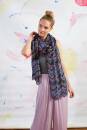 Knitting set Scarf  with knitting instructions in garnwelt box in size ca 37 x 200 cm