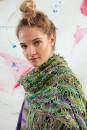 Strickset Schultertuch Lang Yarns KARMA mit Anleitung in garnwelt-Box ca 60 x 164 cm