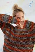 Strickset Pullover Lang Yarns KARMA mit Anleitung in garnwelt-Box