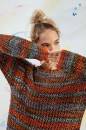 Knitting set Sweater KARMA with knitting instructions in garnwelt box