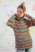 Strickset Pullover Lang Yarns KARMA mit Anleitung in garnwelt-Box
