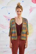 Strickset Jacke Lang Yarns KARMA mit Anleitung in garnwelt-Box