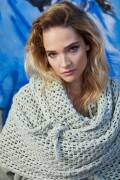 Strickset Dreiecktuch Lang Yarns SAKURA mit Anleitung in...