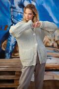 Knitting set Cardigan  with knitting instructions in...