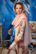 Strickset Schal Lang Yarns SAKURA mit Anleitung in...