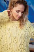 Strickset Pullover Lang Yarns SAKURA mit Anleitung in garnwelt-Box S-M