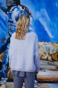 Knitting set Cardigan  with knitting instructions in...