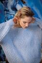 Strickset Pullover Lang Yarns SAKURA mit Anleitung in garnwelt-Box S-M