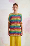 Strickset Pullover Lang Yarns LINELLO mit Anleitung in...