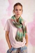 Strickset Schal Lang Yarns LINELLO mit Anleitung in garnwelt-Box ca 29 x 180 cm