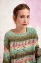 Knitting set Sweater LINELLO with knitting instructions in garnwelt box in size S-M