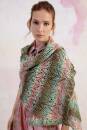 Knitting set Shawl LINELLO with knitting instructions in garnwelt box in size ca 62 x 160 cm