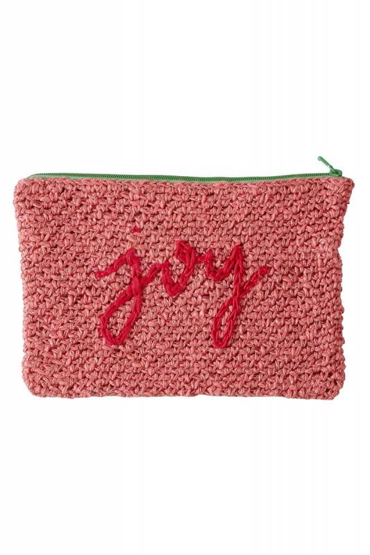 Knitting set Clutch  with knitting instructions in garnwelt box in size ca 26 x 16 cm