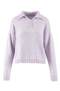 Strickset Polo sweater WAD WOOLADDICTS HAPPINESS SENSITIV SOUL mit Anleitung in garnwelt-Box M