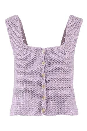 Knitting set Top  with knitting instructions in garnwelt box in size M