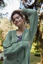 Knitting set Cardigan  with knitting instructions in garnwelt box