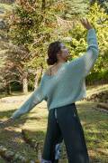 Knitting set Cardigan  with knitting instructions in garnwelt box